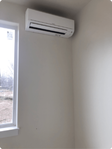 Air Handlers Are Mounted High On The Wall