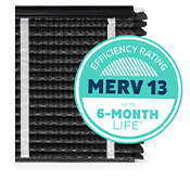 Efficiency Rating MERV 13, 6-month life