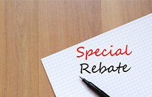 Rebates and Specials