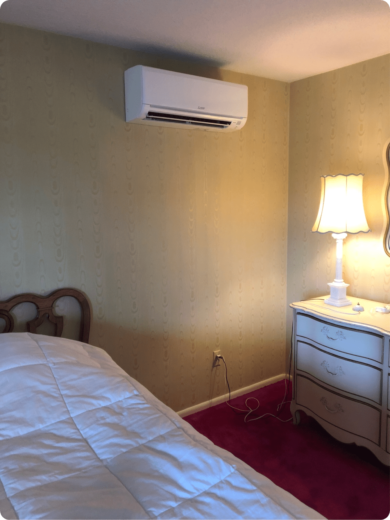 Ductless-In-A-Bedroom image