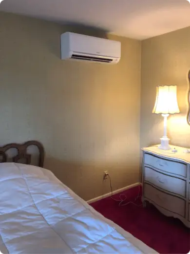 Ductless-In-A-Bedroom image