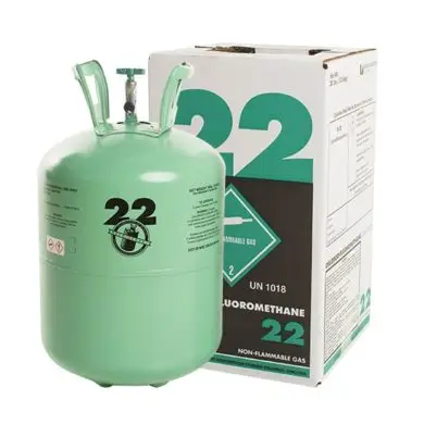 Refrigerant is running low... because it's running out.