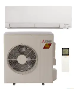 Mitsubishi Hyper Heat ductless mini-split system in York County PA