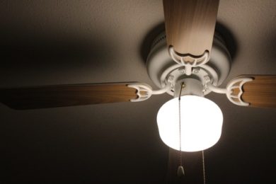 A Ceiling Fan Can Help Keep Your Home Cooler