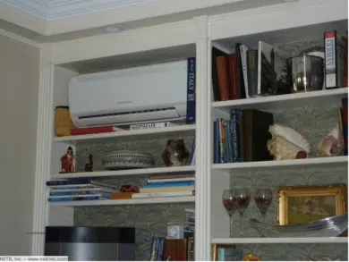 Mini split unit in home