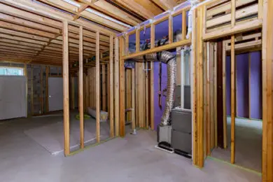finished basement