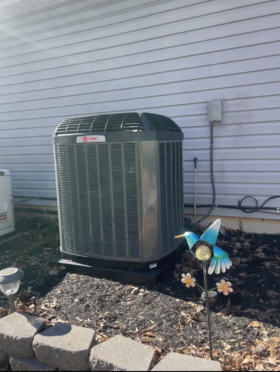 Trane 17 SEER air conditioning unit installed by Air Comfort Technologies in Red Lion PA