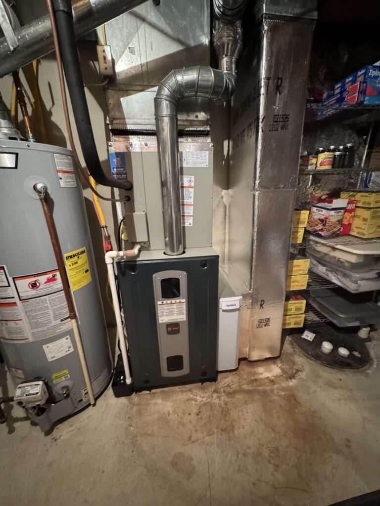 Trane s8v2 furnace installation in dover pa
