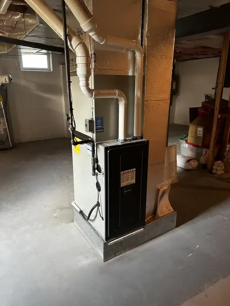 High efficiency furnace installed by Air Comfort Technologies in Hanover, PA
