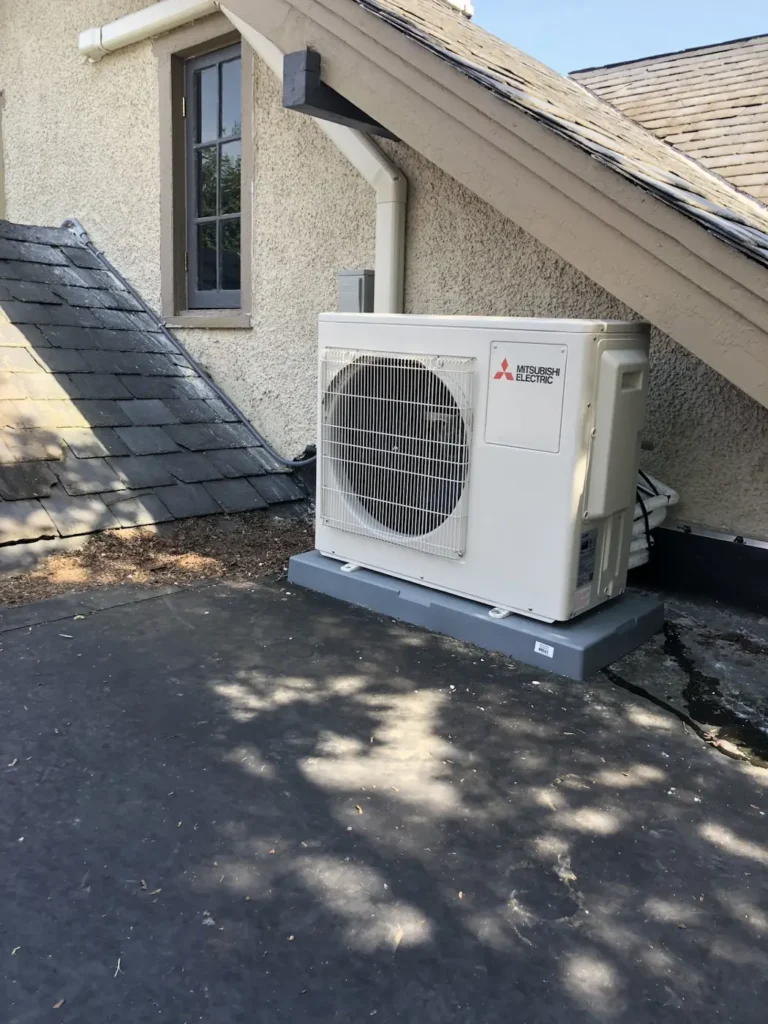 Mitsubishi ductless mini-split system installed by Air Comfort Technologies in York County PA