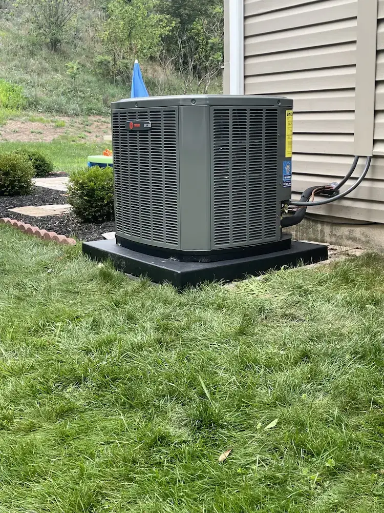 Trane 14 SEER air conditioning unit installed by Air Comfort Technologies in New Freedom PA