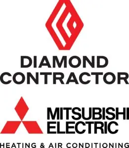Mitsubishi Electric Diamond Contractor badge